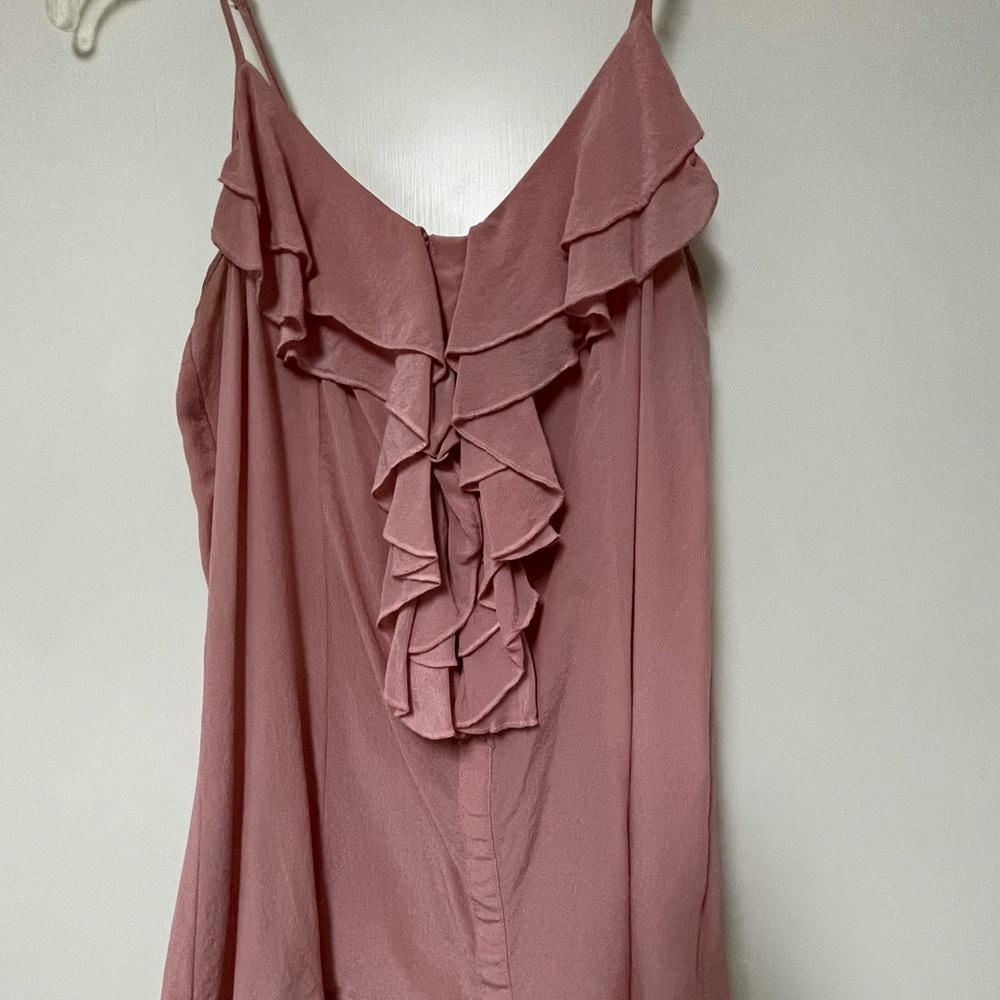 Pink Ruffle Top